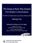 Cover: The Group as Poetic Play-Ground - Jessica Kingsley Publishers