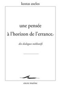 Cover: Une Pensee a l'Horizon de l'Errance - Encre Marine
