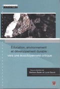 Cover: Education, environnement et developpement durable ... - Presses de L'Universite Laval