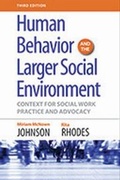 Cover: Human Behavior and the Larger Social Environment - Lyceum Books Inc.,U.S.