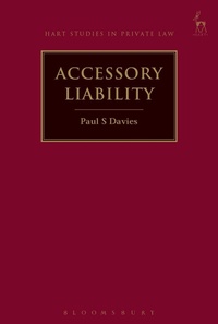 Enlarge image Cover: Accessory Liability - Hart Publishing