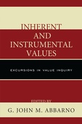 Cover: Inherent and Instrumental Values - University Press of America
