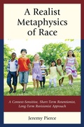 Cover: A Realist Metaphysics of Race - Lexington Books