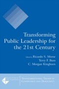 Cover: Transforming Public Leadership for the 21st Century - Routledge