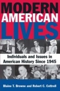 Cover: Modern American Lives: Individuals and Issues in American History Since 1945 - Routledge