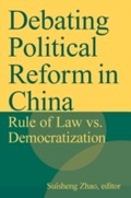 Cover: Debating Political Reform in China - Routledge
