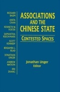 Enlarge image Cover: Associations and the Chinese State: Contested Spaces - Routledge
