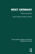 Cover: West Germany (RLE: German Politics) - Routledge