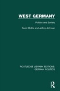 Abbildung von: West Germany (RLE: German Politics) - Routledge