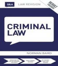 Abbildung von: Q&A Criminal Law - Routledge