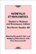 Cover: Medievalia et Humanistica, No. 40 - Rowman & Littlefield