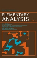 Cover: Elementary Analysis - Elsevier