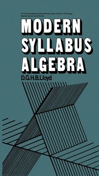 Enlarge image Cover: Modern Syllabus Algebra - Elsevier