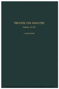 Cover: Treatise on Analysis - Elsevier