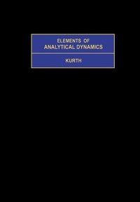 Enlarge image Cover: Elements of Analytical Dynamics - Elsevier