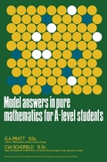 Cover: Model Answers in Pure Mathematics for A-Level Students - Elsevier