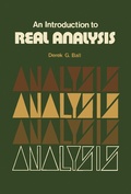 Cover: An Introduction to Real Analysis - Elsevier