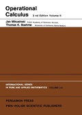 Cover: Operational Calculus - Elsevier