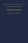 Cover: Random Polynomials - Academic Press
