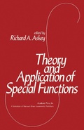Cover: Theory and Application of Special Functions - Academic Press