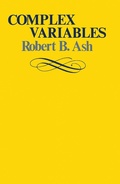 Cover: Complex Variables - Academic Press
