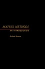 Cover: Matrix Methods - Academic Press