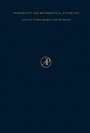 Cover: Probability Algebras and Stochastic Spaces - Academic Press