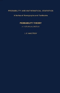 Enlarge image Cover: Probability Theory - Academic Press
