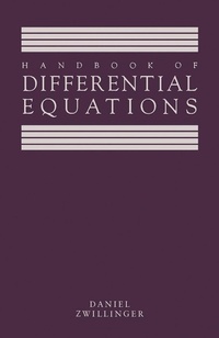 Enlarge image Cover: Handbook of Differential Equations - Academic Press