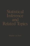 Cover: Statistical Inference and Related Topics - Academic Press