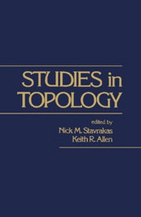 Abbildung von: Studies in Topology - Academic Press