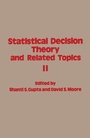 Cover: Statistical Decision Theory and Related Topics - Academic Press