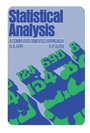 Cover: Statistical Analysis - Academic Press