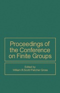 Cover: Proceedings of the Conference on Finite Groups - Academic Press