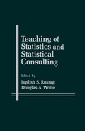 Cover: Teaching of Statistics and Statistical Consulting - Academic Press