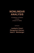 Cover: Nonlinear Analysis - Academic Press