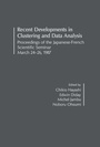 Cover: Recent Developments in Clustering and Data Analysis - Academic Press