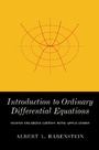 Cover: Introduction to Ordinary Differential Equations - Academic Press