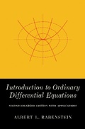 Cover: Introduction to Ordinary Differential Equations - Academic Press