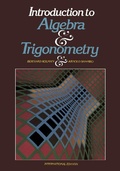 Cover: Introduction to Algebra and Trigonometry - Academic Press