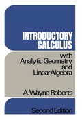 Cover: Introductory Calculus - Academic Press