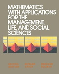 Cover: Mathematics with Applications for the Management, Life, and Social Sciences - Academic Press