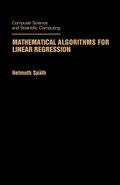Cover: Mathematical Algorithms for Linear Regression - Academic Press