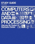 Cover: Study Guide to Accompany Computers Data and Processing - Academic Press
