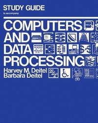 Enlarge image Cover: Study Guide to Accompany Computers Data and Processing - Academic Press