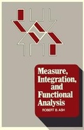 Cover: Measure, Integration, and Functional Analysis - Academic Press