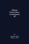 Cover: Almost Everywhere Convergence II - Academic Press