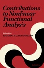 Cover: Contributions to Nonlinear Functional Analysis - Academic Press
