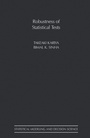 Cover: Robustness of Statistical Tests - Academic Press