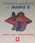 Cover: Differential Equations with Maple V&reg; - Academic Press